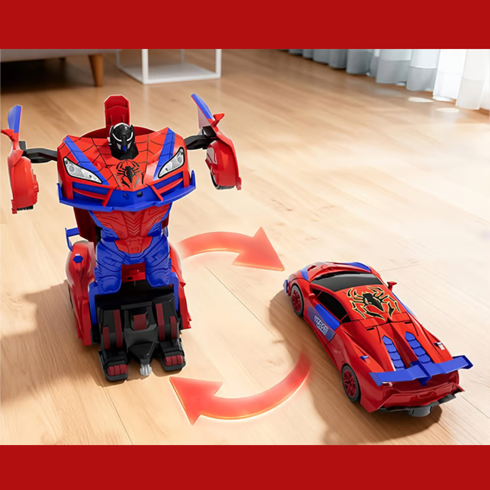 TurboRacer® - la voiture robot transformable 2 en 1