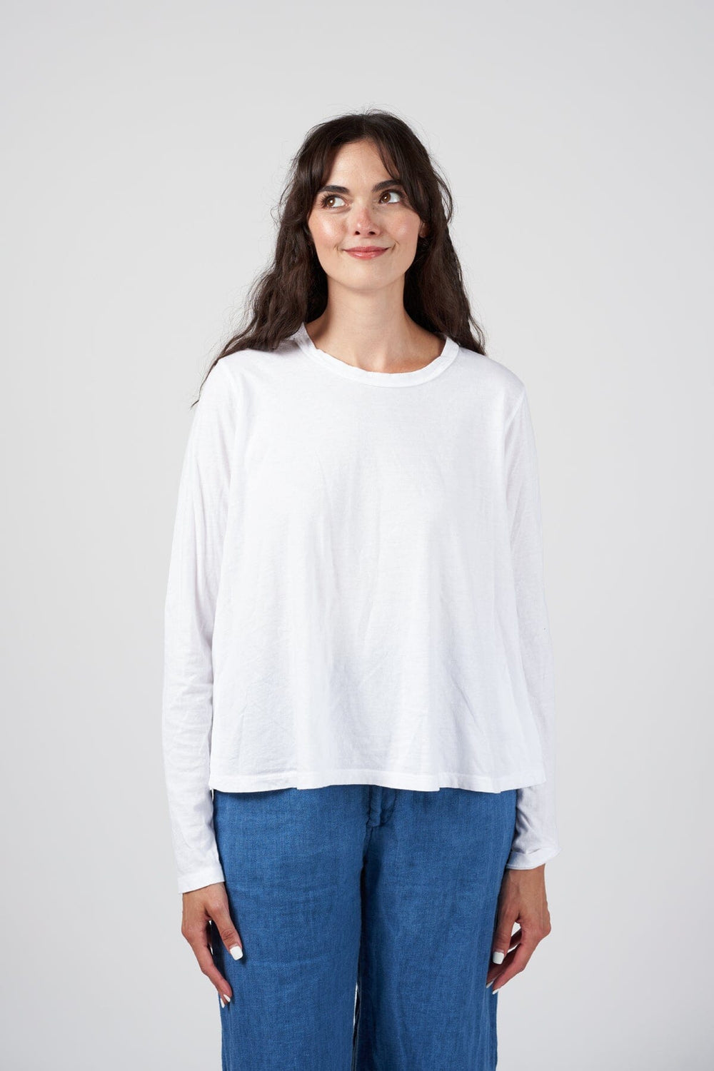 Crewneck Long Sleeve - Cotton Jersey